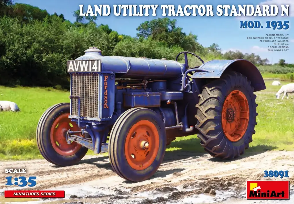 Miniart : Land Utilitu Tracteur Standard N 1935
