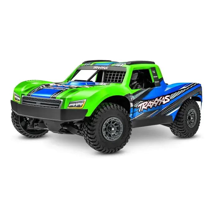 [TAX 108164-1-GRN] Traxxas : Mini Slash 4x4 BL-2s RTR [TRX108164-1GRN]