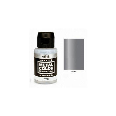 Vallejo : Metal COlor Silver Metal Color Paint