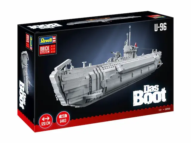 [REV 00960] Revell : Brick System │ Sous-marin « Das Boot »