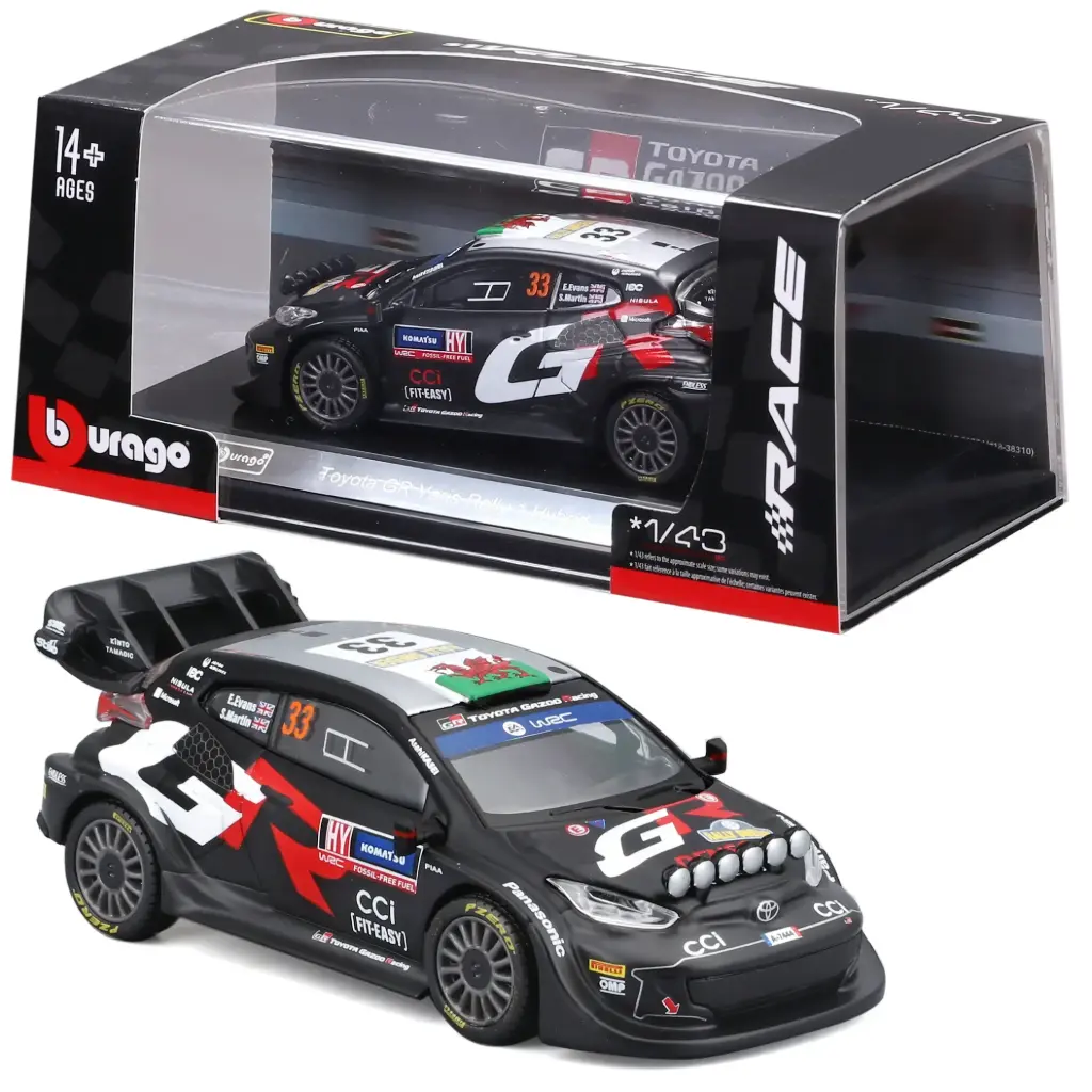 Momaco : Toyota GR Yaris Rally1 Hybrid No.33 Elfyn Evans [1/43]