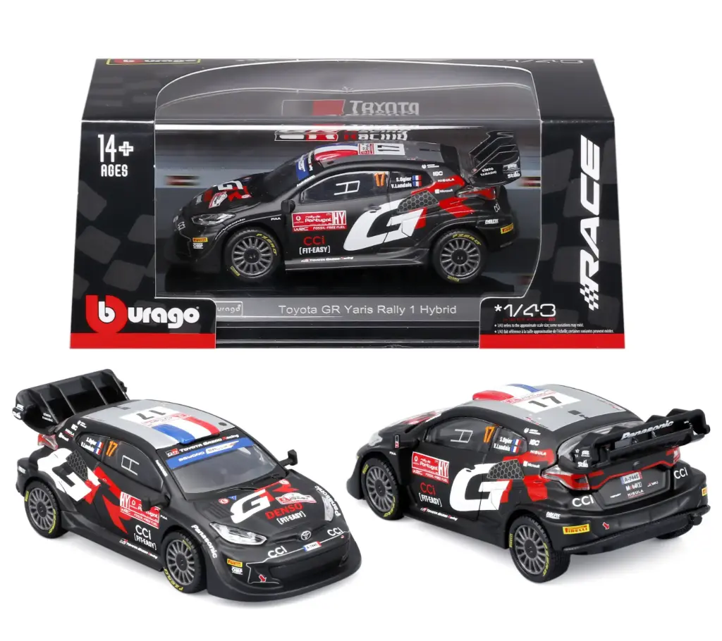 Toyota GR Yaris Rally1 Hybrid │ No.17 Sebastien Ogier [1/43]