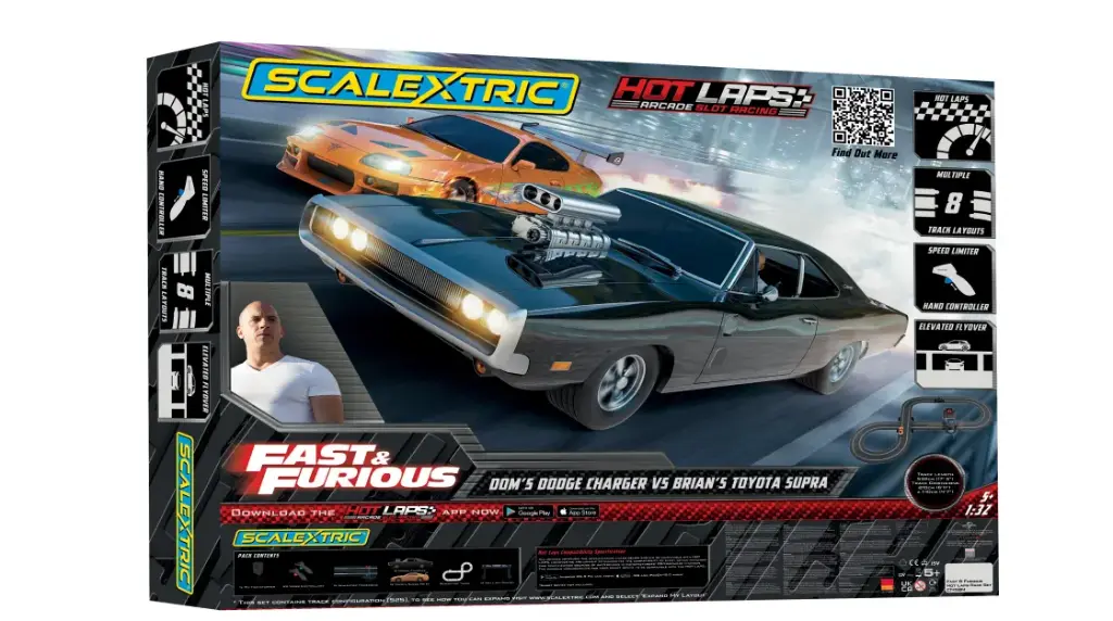 Scalextric : Coffret de course Fast and Furious Hot Laps (1:32)
