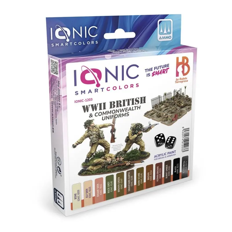 Ionic Smart Colors : WWII British & Commonwealth Uniforms
