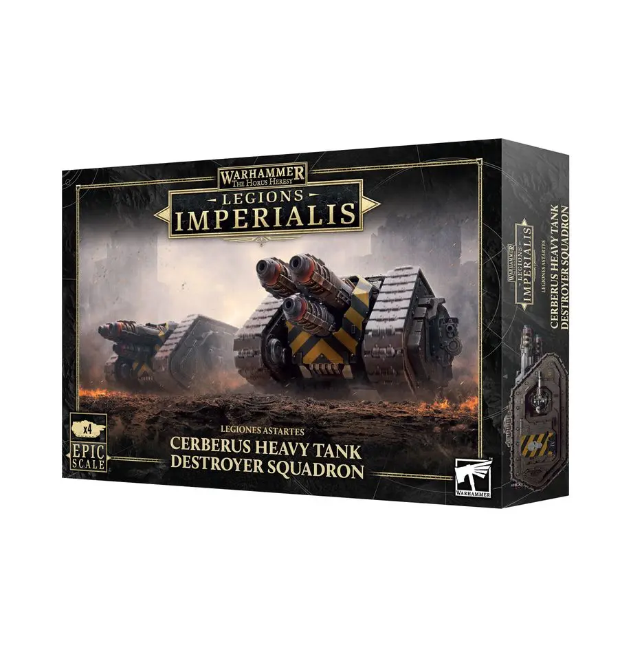 Legiones Astartes : Cerberus Heavy Tank Destroyer Squadron │ Legion Imperialis