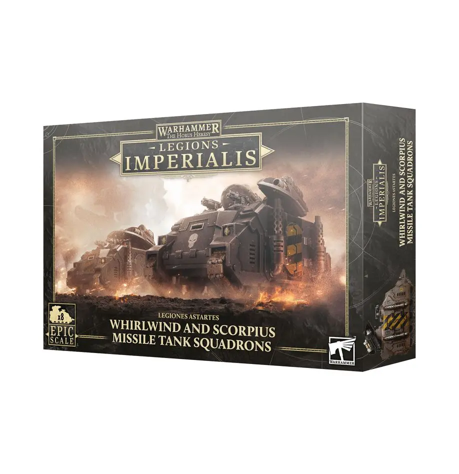 Legiones Astartes : Whirlwind and Scorpius Missile Tank Squadrons │ Legion Imperialis