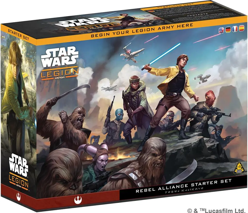 [AMG SWQ01ML] Rebel Alliance : Starter Set 2025 [Multi-langue] │ Star Wars LEGION