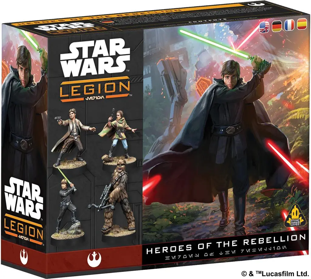 Rebel Alliance : Heroes of the Rebellion │ Star Wars LEGION
