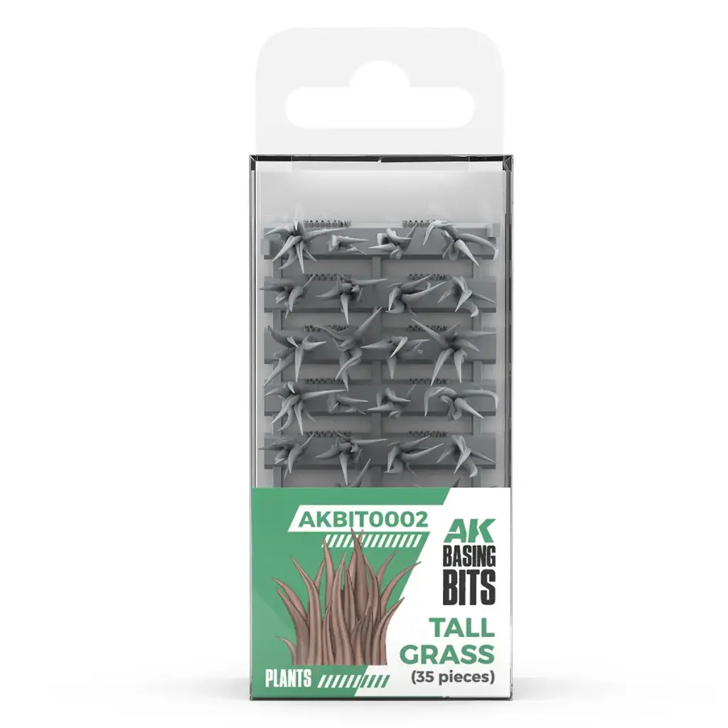 [AK AKBIT0002] Ak Interactive : Tall Grass (35pcs) - Basing Bits
