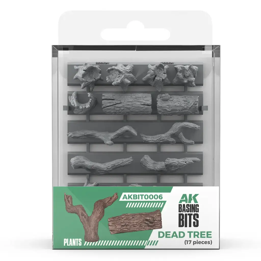 Ak Interactive : Dead Tree (17pcs) - Basing Bits