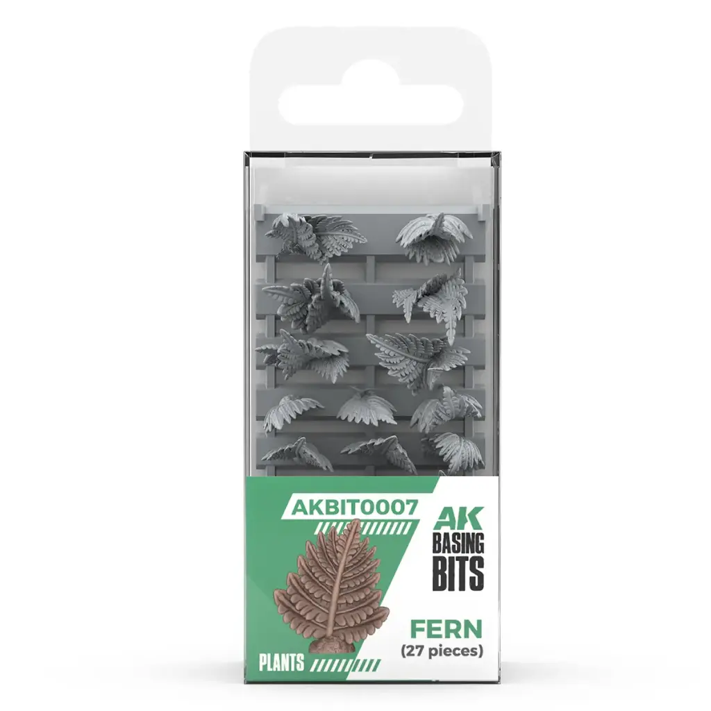 Ak Interactive : Fern (25pcs) - Basing Bits