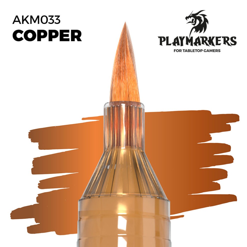 [AK AKM033] AK Interactive Playmarkers Copper Acrylic Paint Marker AKM033