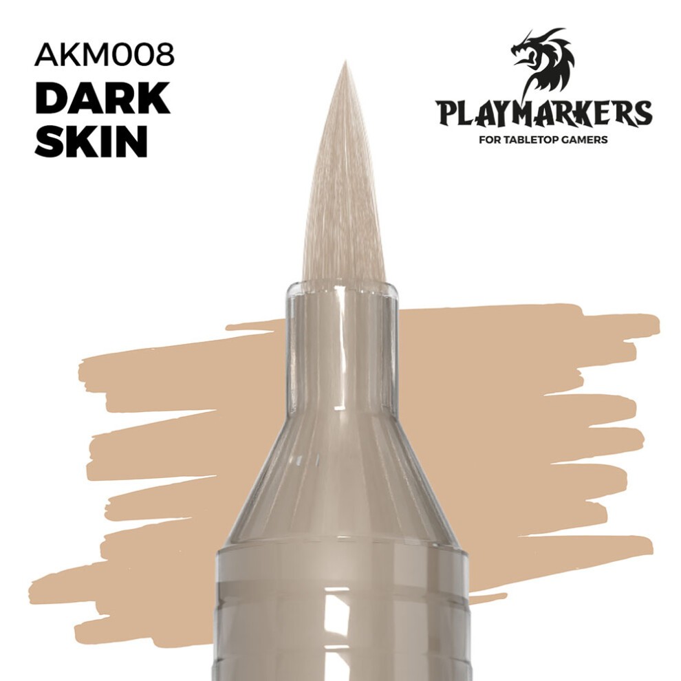 [AK AKM008] Ak : Playmarkers "Dark Skin" │ Acrylic Paint Marker