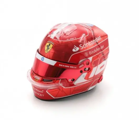 LooSmart : LSHEL006 Casque Charles Leclerc GP Singapour 2024