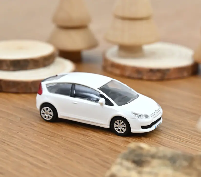 Norev : Citroën C4 Coupé │ 2004 - Banquise White  