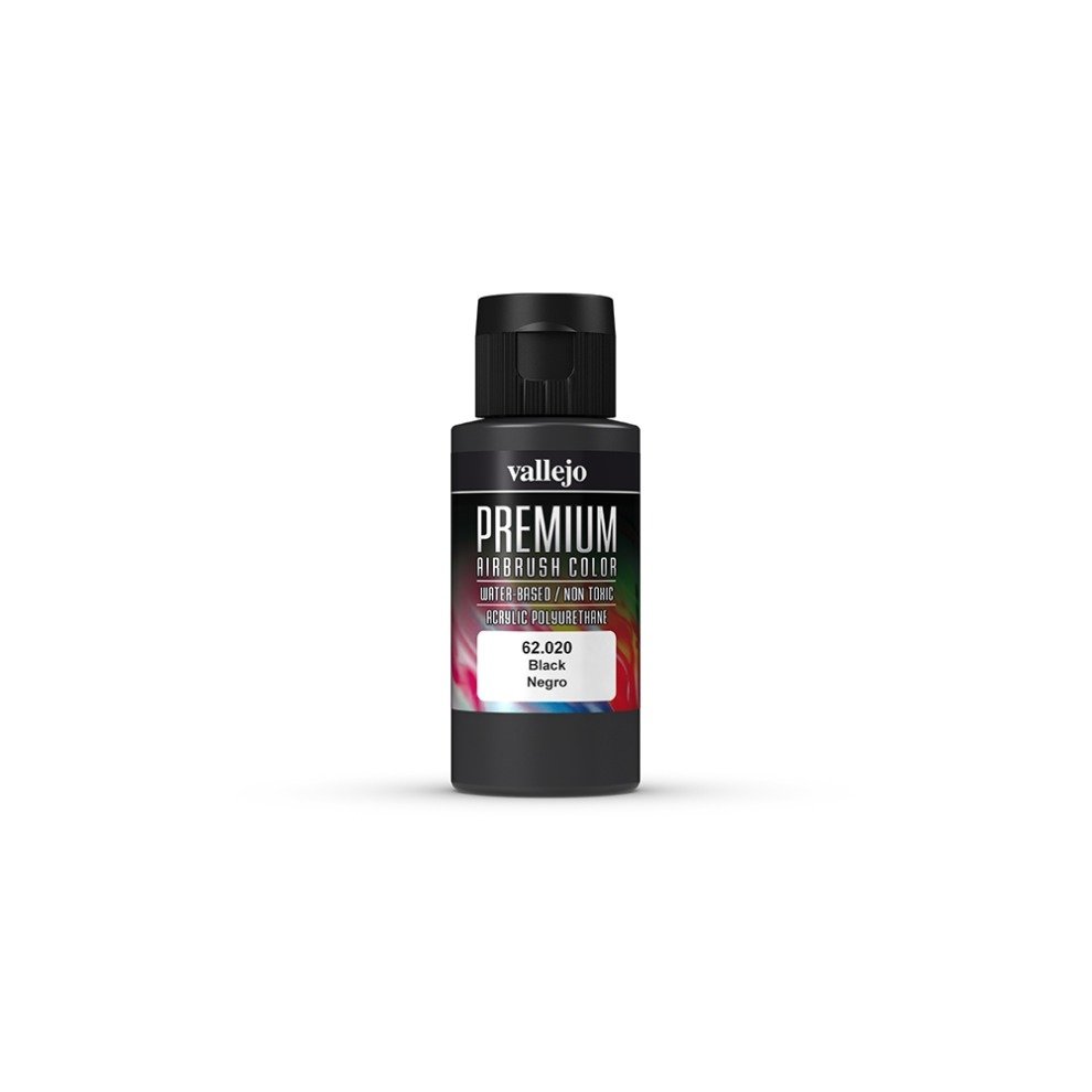 Val62020 - Av Vallejo Premium Color - 60ml - Black
