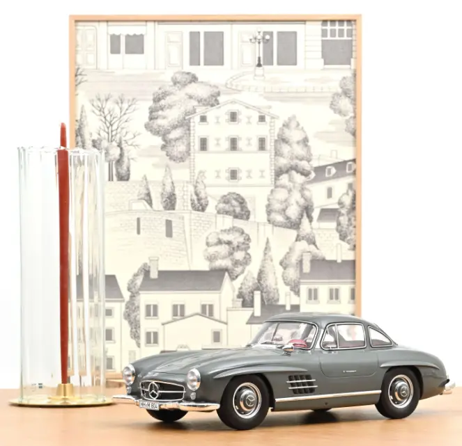 [NOR 123852] Norev : Mercedes Benz 300 SL │ 1954 - Gris (1:12)