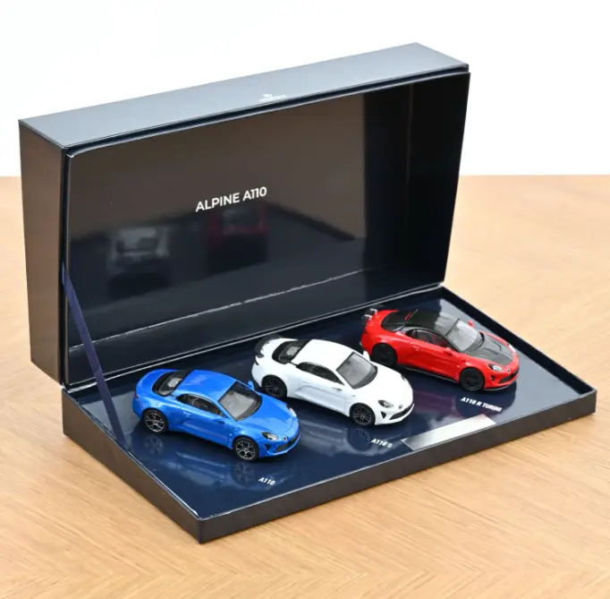 Norev : Coffret Alpine A110 2025 French Flag Colors [1/43]