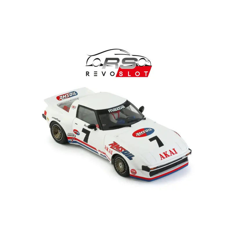 Revoslot : Mazda RX-7 n°7 Racing Beat Imsa GTU 1980 Walt Bohren