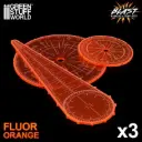 Green Stuff : Gabarits d'explosion (Orange Fluo)