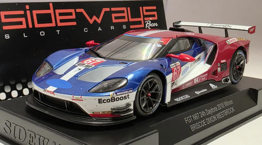 Sideways : Ford GT n°67 24H Daytona . Briscoe - Dixon - Westbrook