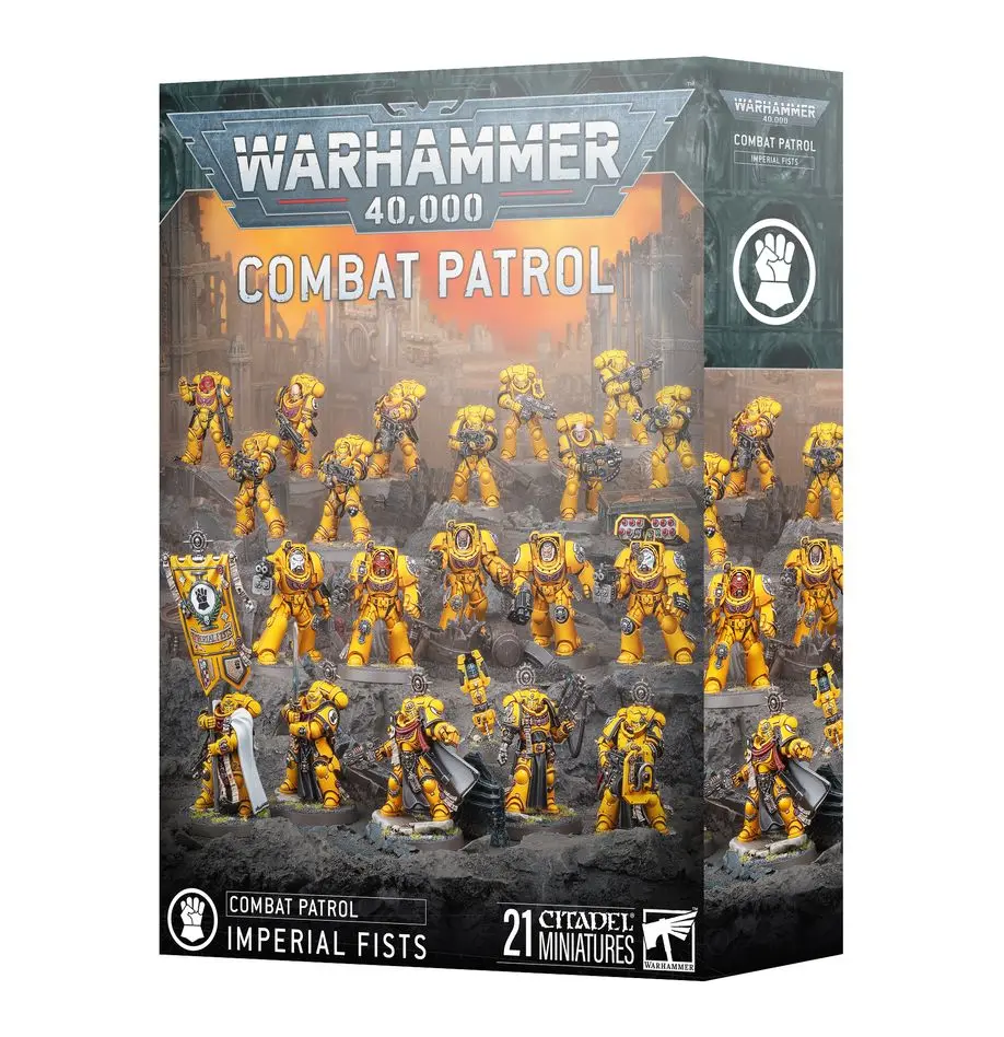 Imperial Fists : Combat Patrol │ Warhammer 40.000
