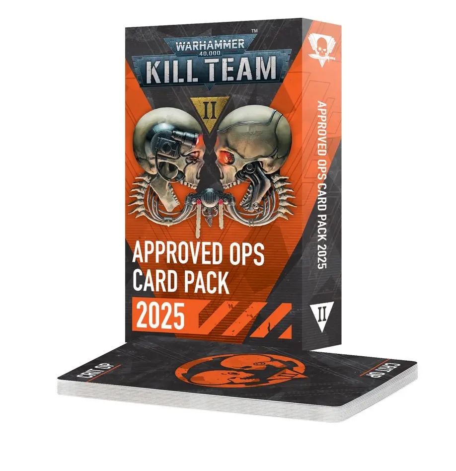 [GAW 102-63] Kill team : Pack de cartes d'Opérations approuvées 2025 [FR] │ Warhammer 40.000