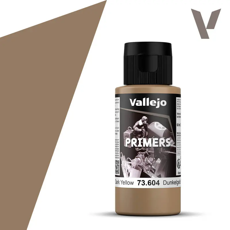 [VAL 73.604] Vallejo : PRIMERS German Dark Yellow │ 60ml - RAL7028