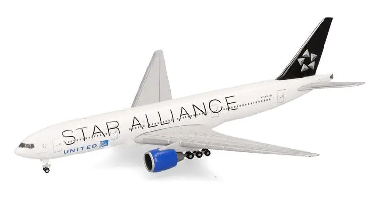 Herpa : Boeing 777-200 United Airlines Star Alliance [1/500]