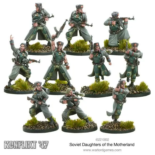 [WLG 452210802] Soviet Bloc : Soviet Daughters of the Motherland │ Konflict'47