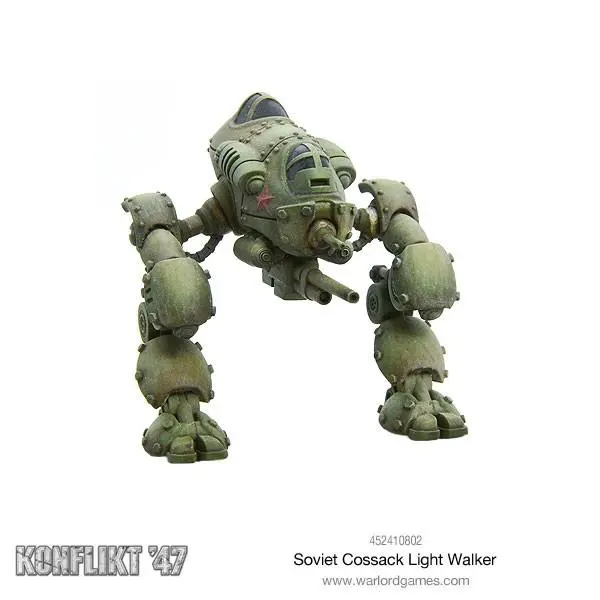 Soviet Bloc : Soviet Cossack Light Walker│ Konflict'47
