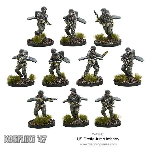 [WLG 452210401] United Stats : US Firefly Jump Infantry │ Konflict'47