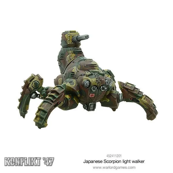 [WLG 452411201] Empire of Japan : Japanese Scorpion Light Walker│ Konflict'47
