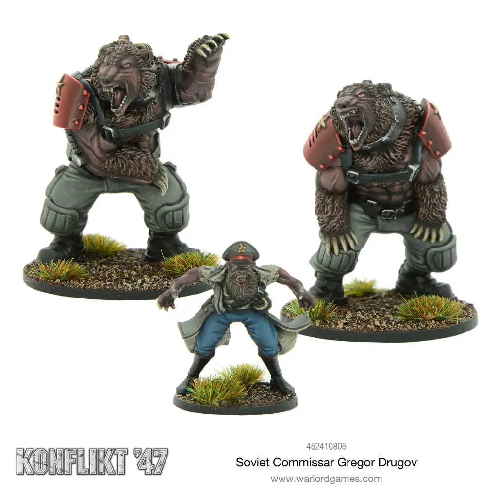 [WLG 452410805] Soviet Bloc : Soviet Comissar Gregor Drugov │ Konflict'47
