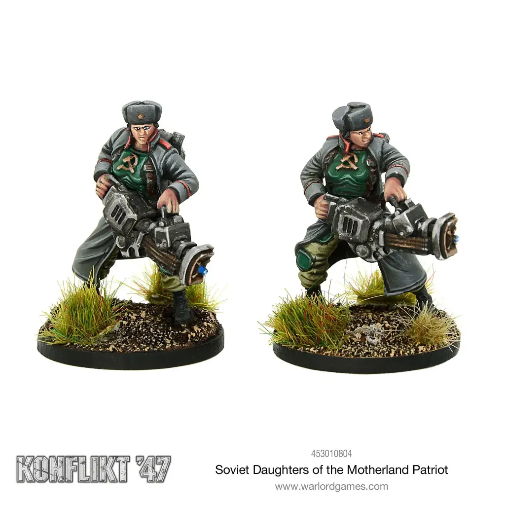 [WLG 453010804] Soviet Bloc : Daughters of the Motherland Patriot Team │ Konflict'47