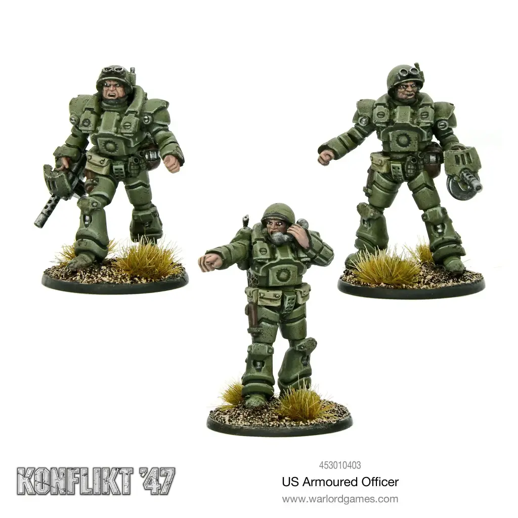 [WLG 453010403] United States : US Armoured Officer │ Konflict'47