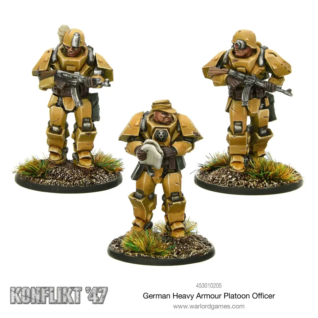 [WLG 453010205] Axis : German Heavy Armour Platoon Officer │ Konflict'47