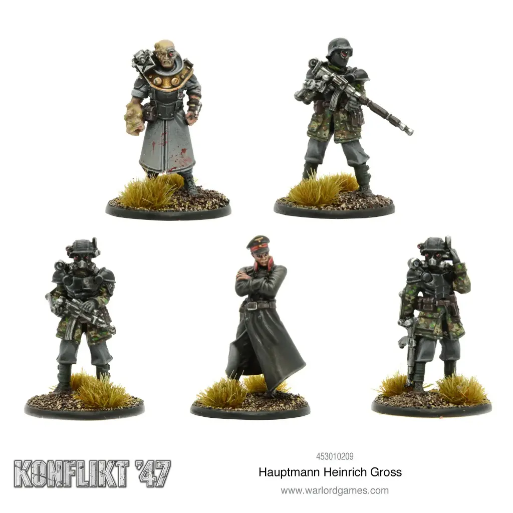 [WLG 453010209] Axis : Hauptmann Heinrich Gross │ Konflict'47