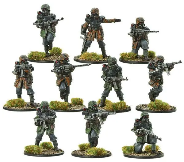 [WLG 452210204] Axis : Waffen-SS Shocktroopers Squad │ Konflict'47