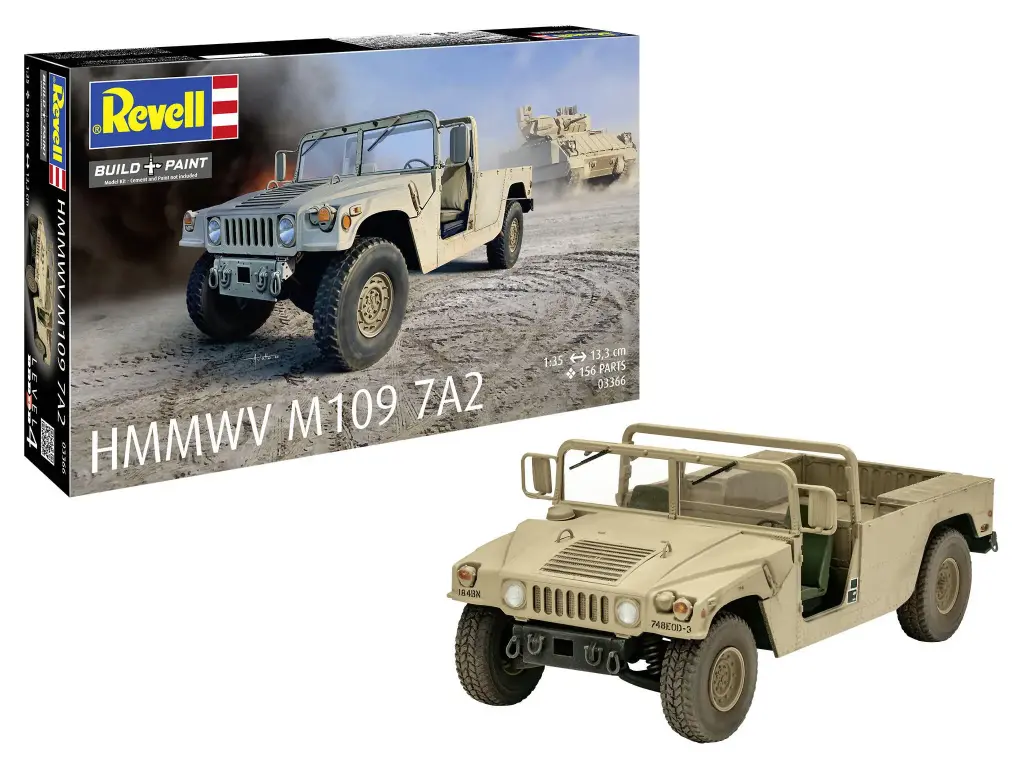 Revell : HMMWV M109 7A2 │ Build Paint 