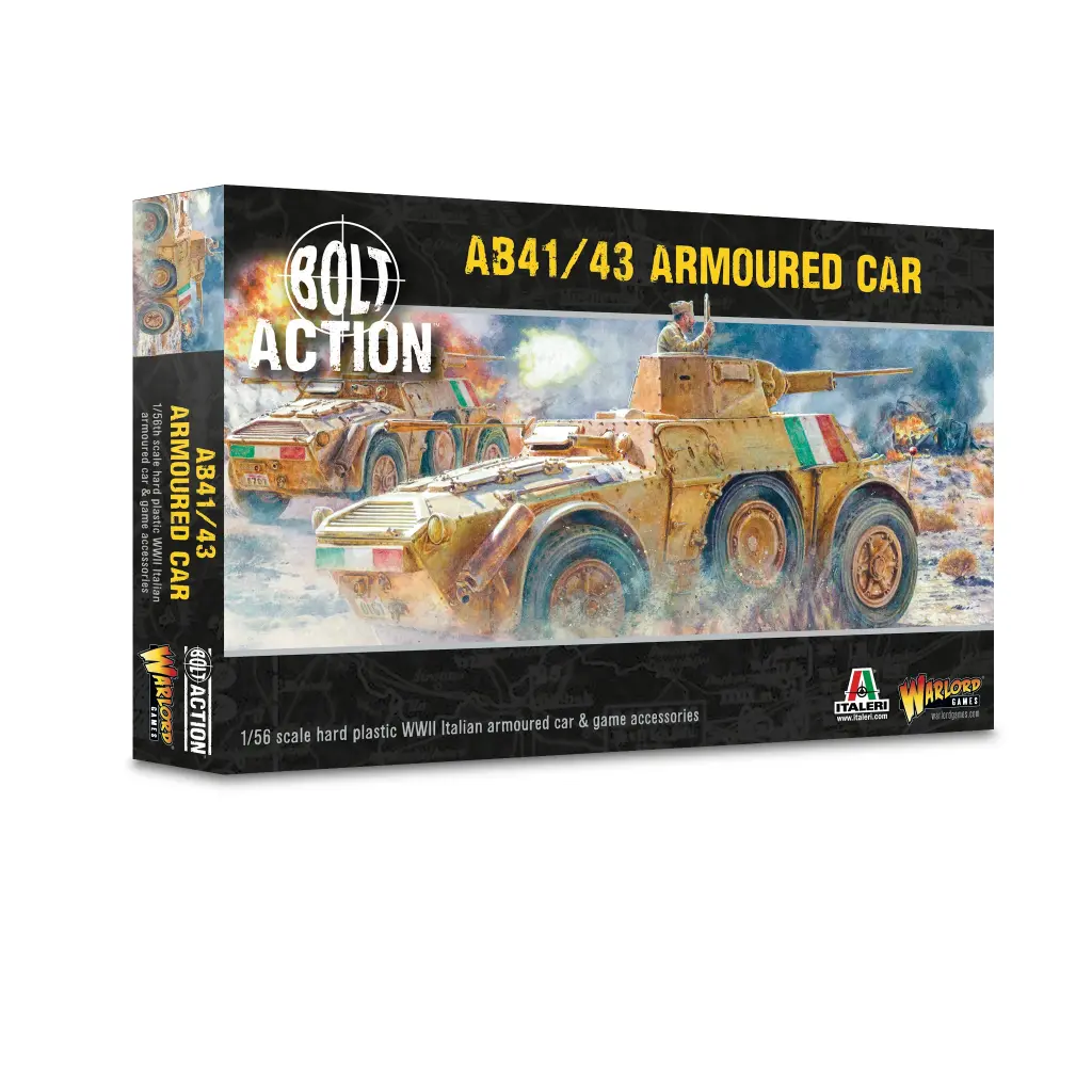 [WLG 402015806] Bolt Action : AB41/43 Armoured Car │ Early - Mid - Late