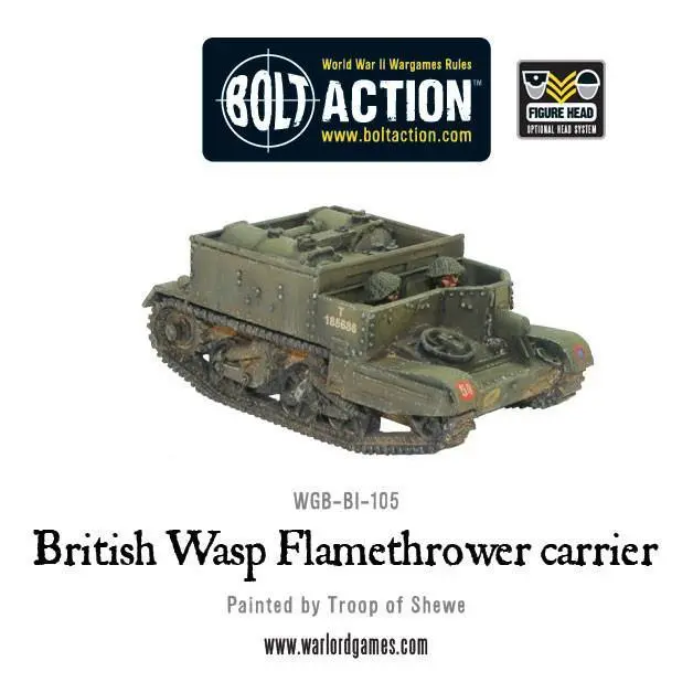 [WLG 402611004] Bolt Action : WASP  Flamethrower Carrier │Early - Mid - Late