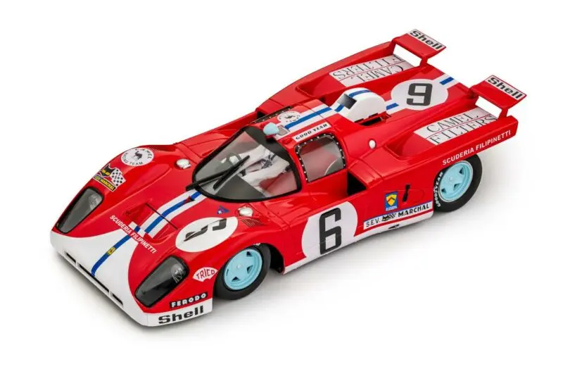 Slot.it : Ferrari 512M n°6 Le Mans 1971 Manfredini - Gagliardi 
