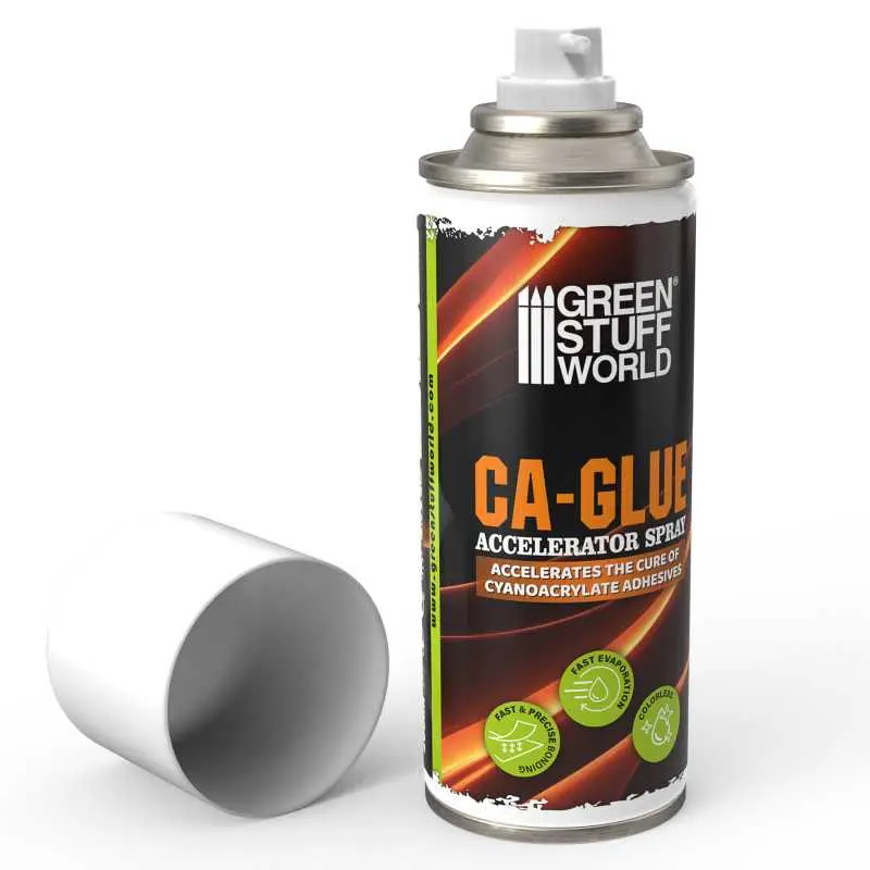 [GSW 5418] Green Stuff : Accélérateur en Spray pour colles Cyanoacrylate (200ml)