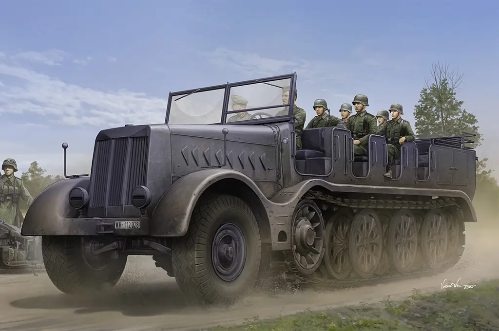 Trumpeter : SDKFZ.9 18T Artillery Version 