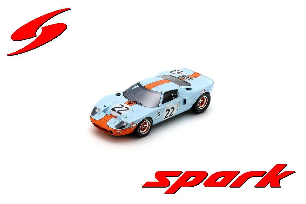 Spark : Ford GT40 No.22 Winner 12H Sebring 1969 J. Ickx – J. Oliver [1/18]