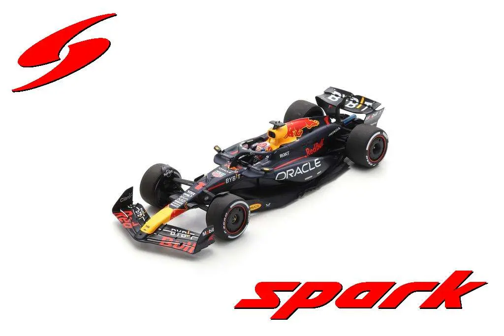 Spark : Oracle Red Bull Racing RB20 No.1 Winner Bahrain GP 2024 Max Verstappen [1/18]