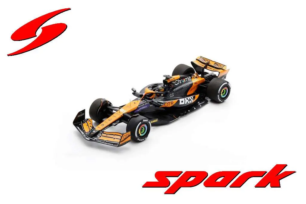 Spark : McLaren Formula 1 Team MCL38 No.81 4th Australian GP 2024 Oscar Piastri [1/18]