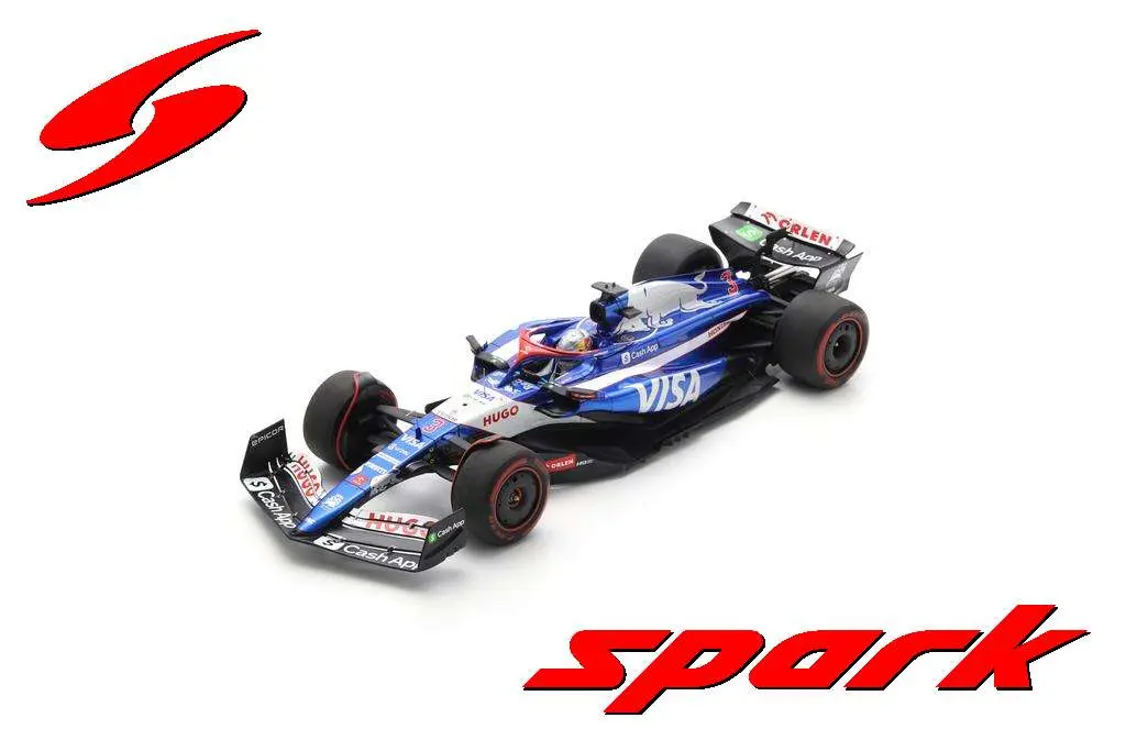 Spark : Visa Cash App RB Formula One Team VCARB 01 No.3 Bahrain GP 2024 Daniel Ricciardo [1/18]