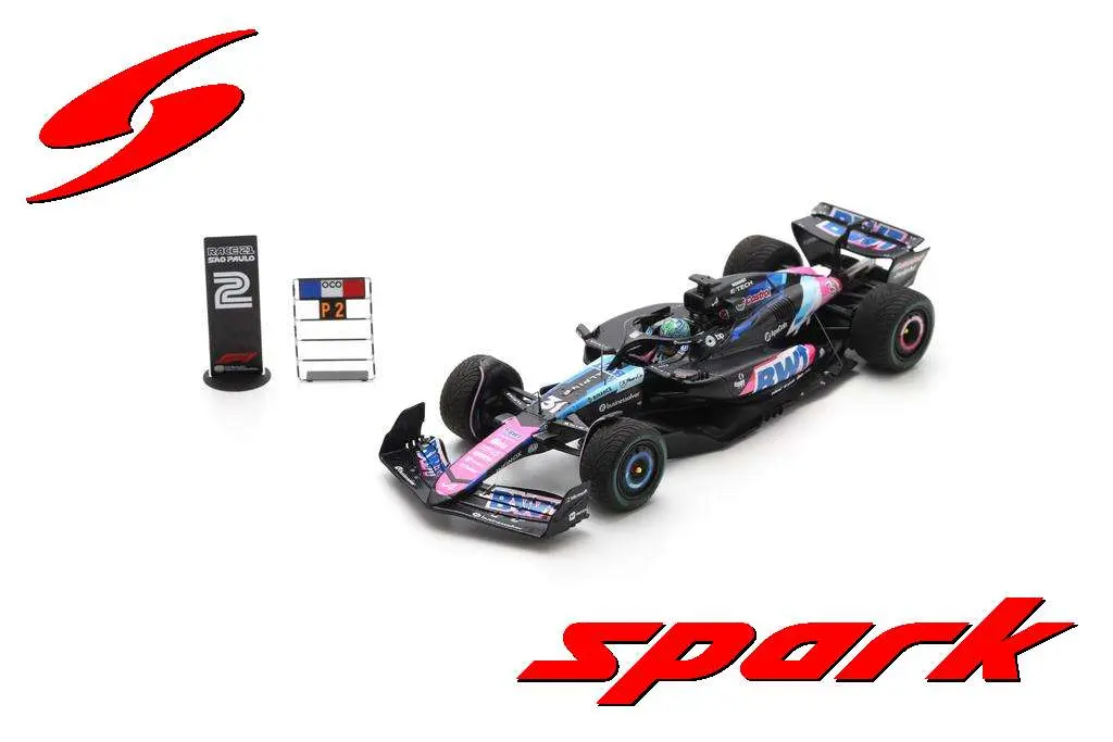 Spark : BWT Alpine F1 Team A524 No.31 2nd Brazilian GP 2024 Esteban Ocon [1/43]